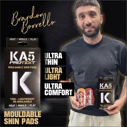 Mouldable Shin Pads Brandon Borello