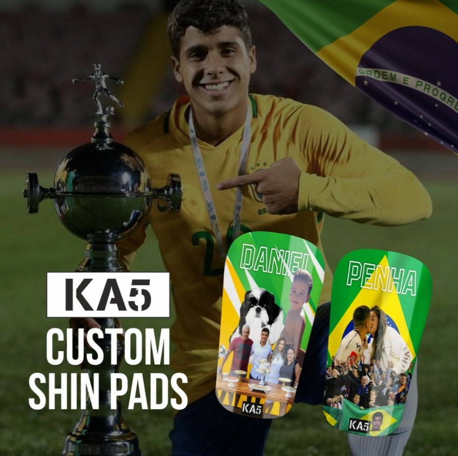 In House Designed - KA5 Custom Shin Pads