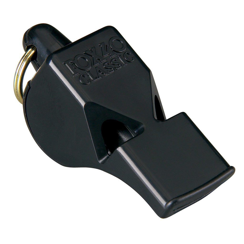 (10x) FOX 40 Classic Whistle with Breakaway Lanyard - 10 Pack